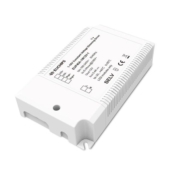 40W 12VDC 0/1-10V CV Driver EUP40A-1W12V-1