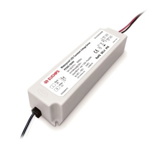 60W 48VDC Non-dimmable Waterproof CV Driver PES60-1W48V