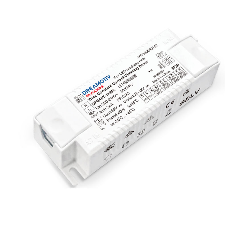 40W 800~1050mA*1ch Phase-cut CC Driver DPE40T-1HMC Featured Image