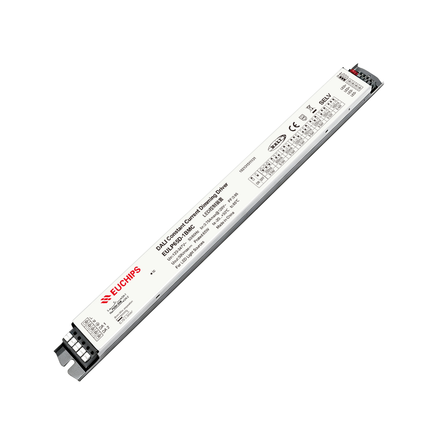 65W 700~1400mA*1ch DALI CC Driver EULP65D-1BMC Featured Image