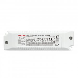 20W 350~700mA*2ch DALI CC Driver DT8 EUP20D-2HMC-0