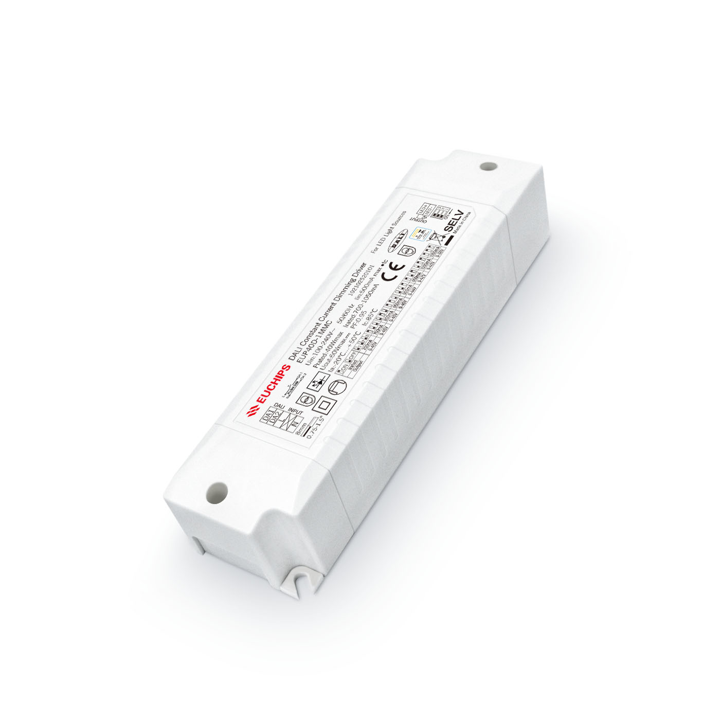 40W 700~1050mA*1ch DALI CC Driver EUP40D-1MMC Featured Image