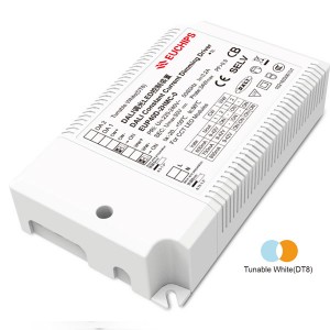 40W 600/700/800mA*2ch CC DALI Driver EUP40D-2HMC-0