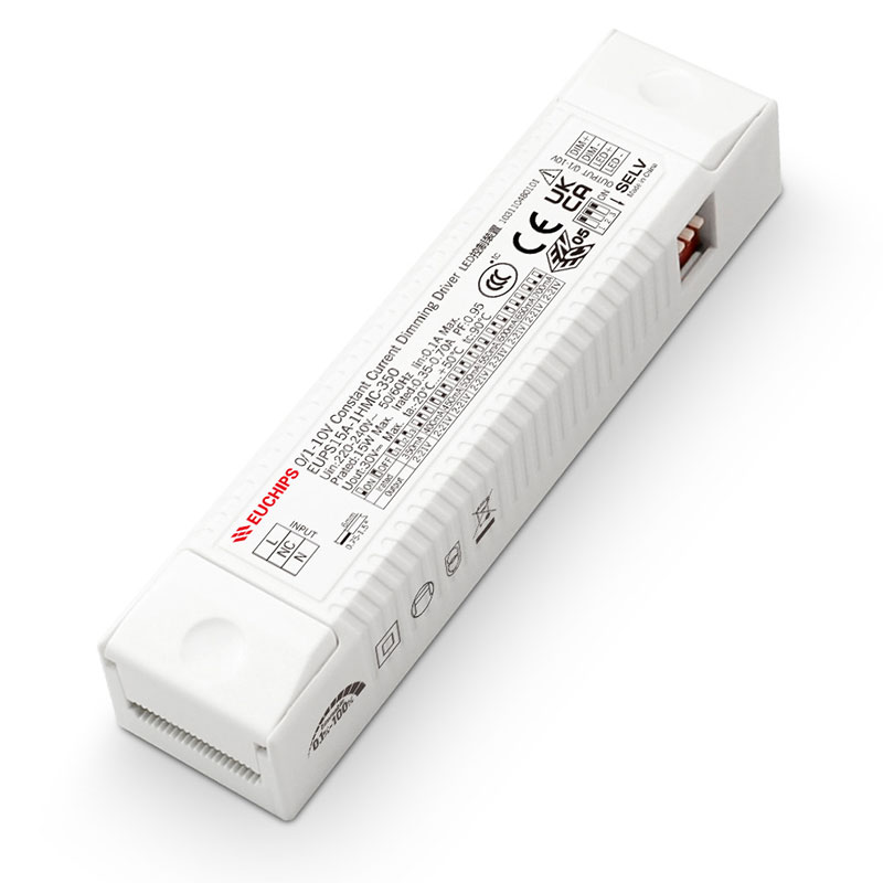 15W 350~700mA*1ch 0/1-10V CC Driver EUPS15A-1HMC-350 Featured Image