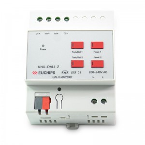 2ch DALI Gateway KNX-DALI-2