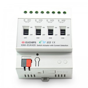 4-Channel Current Detection Execution Module KNX-EUK420