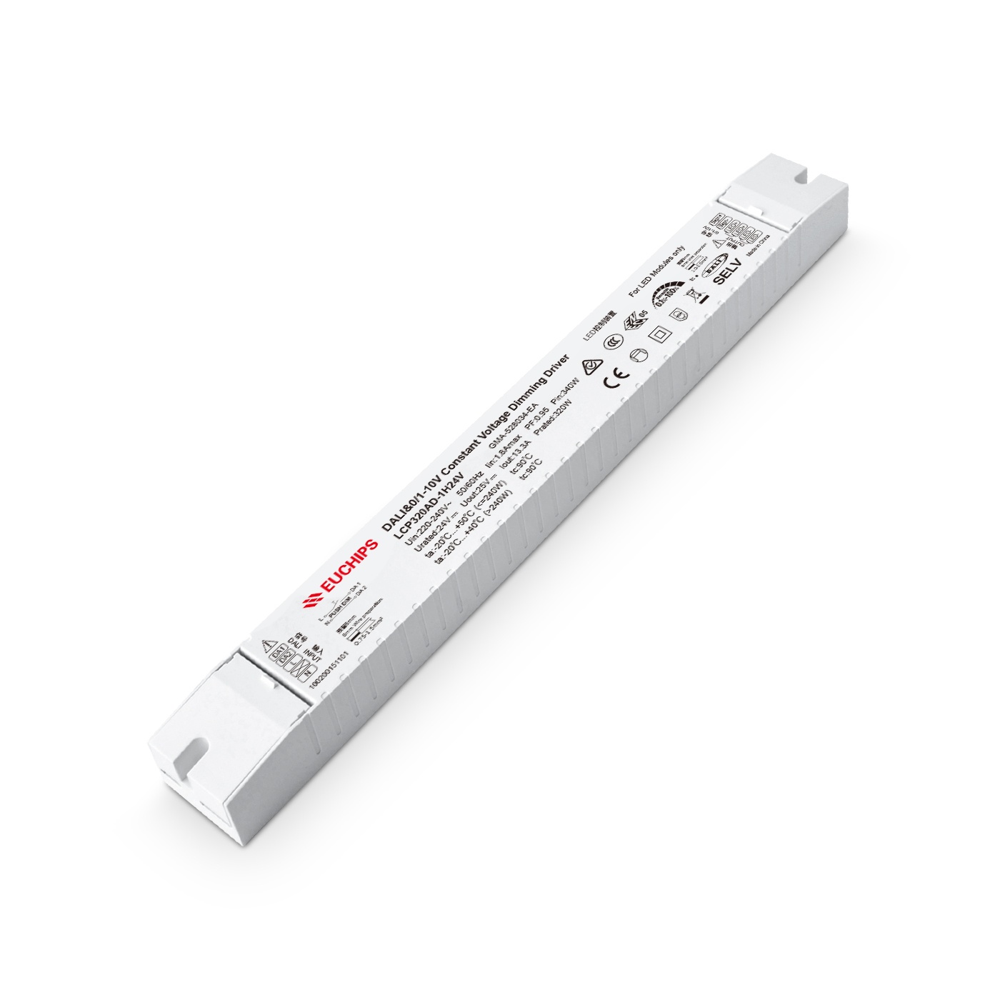 320W 24VDC DALI&0/1-10V CV Driver LCP320AD-1H24V Featured Image