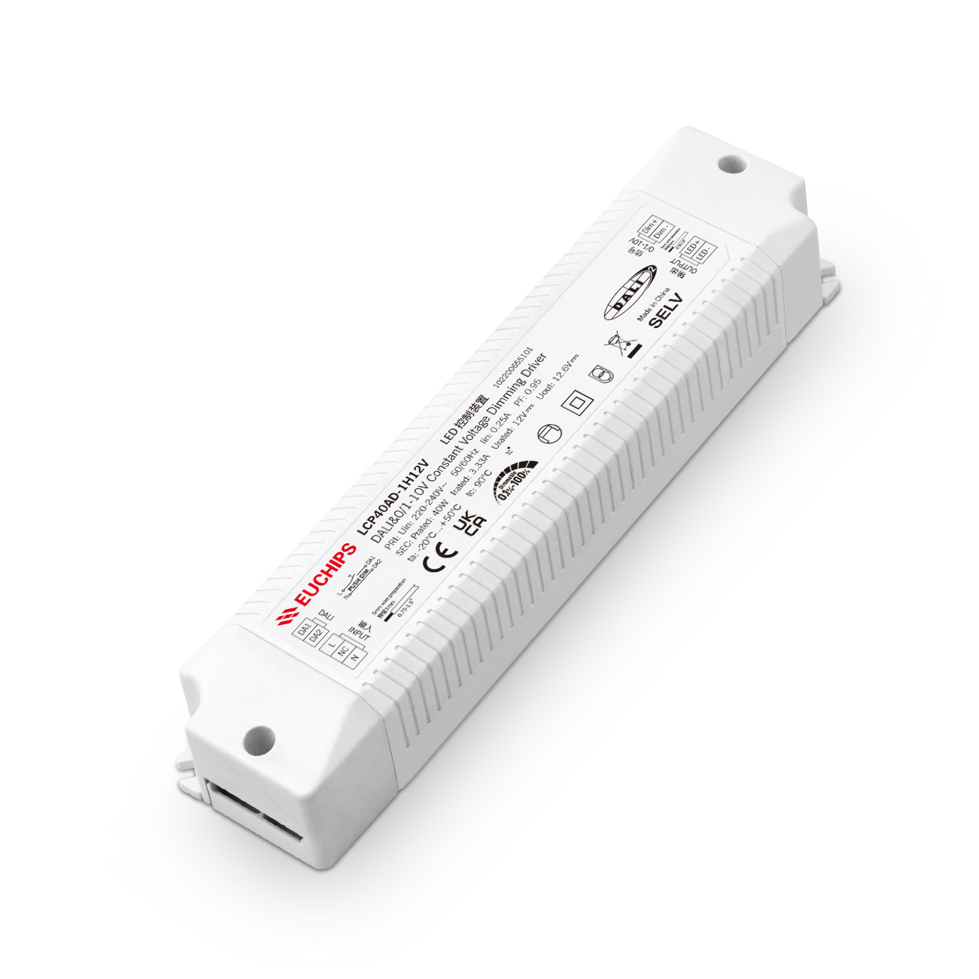 40W 12VDC DALI&0/1-10V CV Driver LCP40AD-1H12V Featured Image