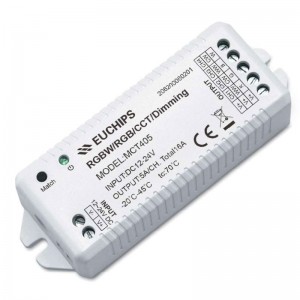 5A*4ch 2.4G RGBW Controller MCT405