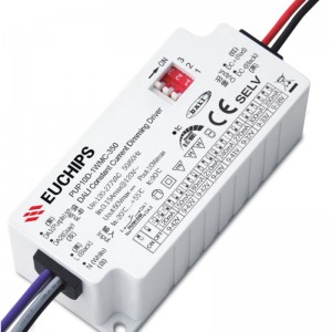 10W 120~350mA*1ch CC DALI Driver PUP10D-1WMC-350