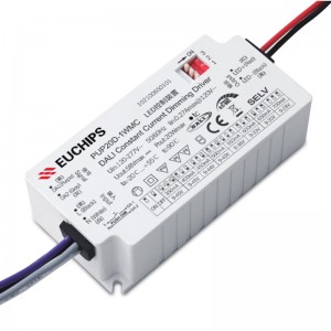 20W 350~700mA*1ch CC DALI Driver PUP20D-1WMC