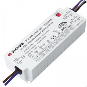 40W 500~850mA 0/1-10V CC Driver PUP40A-1WMC-850