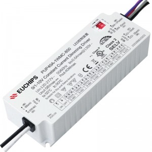 40W 500~850mA 0/1-10V CC Driver PUP40A-1WMC-850