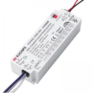 40W 500~850mA DALI CC Driver PUP40D-1WMC-850