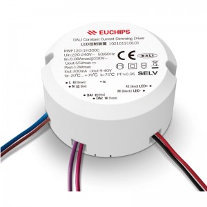 12W 300mA*1ch DALI CC Driver RWP12D-1H300C