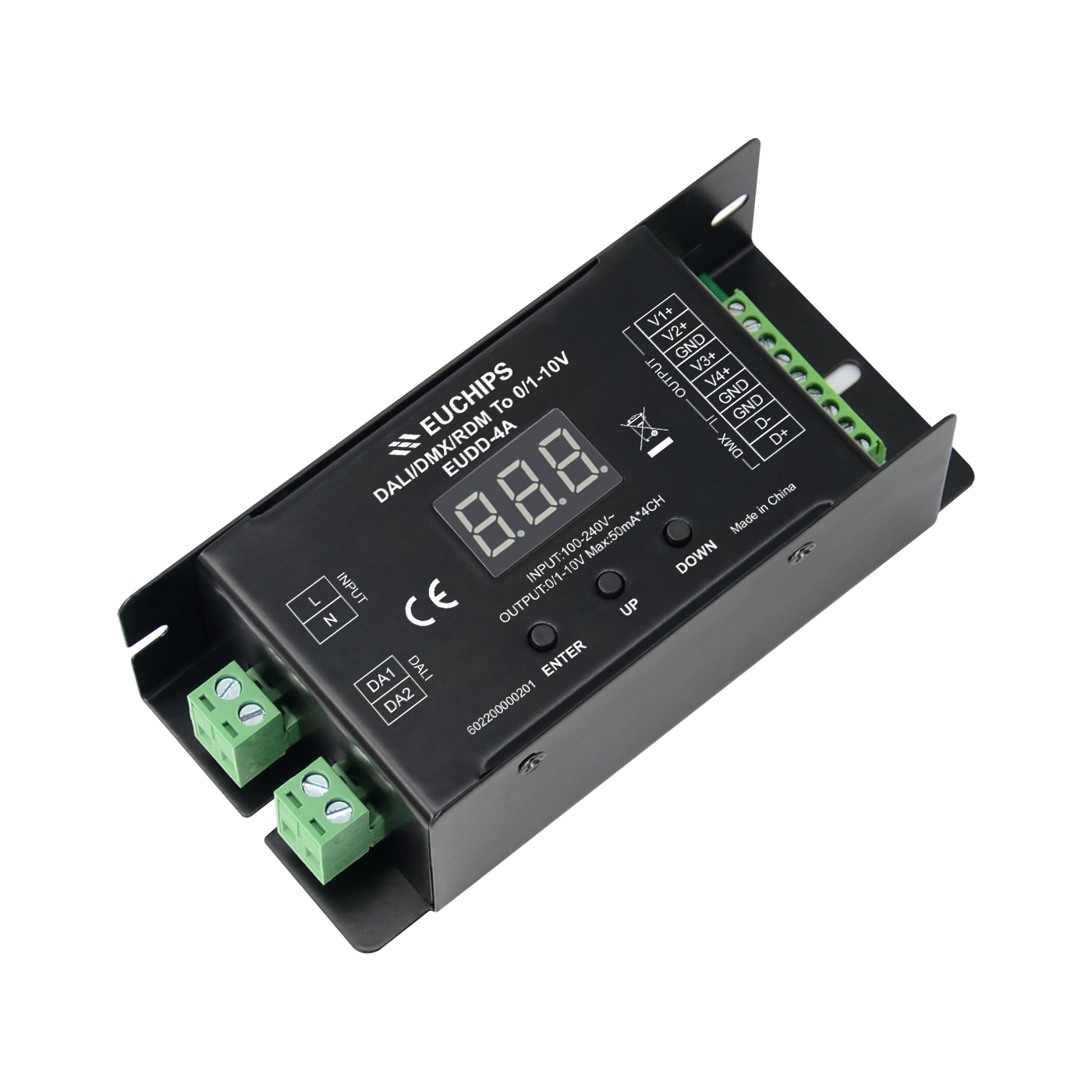 50mA*4ch DALI/DMX Low Voltage Driver EUDD-4A Featured Image