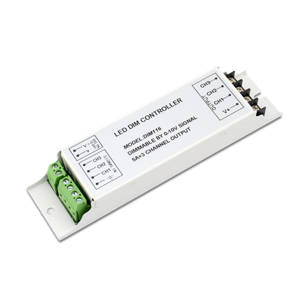 12-24VDC 5A*3ch CV 0-10V Dimmer DIM116