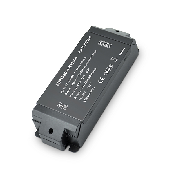 135W 12VDC DALI CV Driver EUP135D-1W12V-0