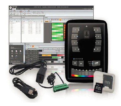 PC+Stand Alone 512*2ch USB+ETHERNET DMX Touch Panel Controller