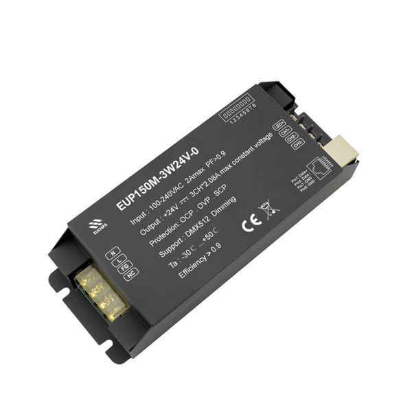 150W 24VDC 2.08A*3ch CV DMX Driver