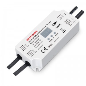 0.9A*4ch 12-24VDC Waterproof CC DMX Decoder PX904-WP