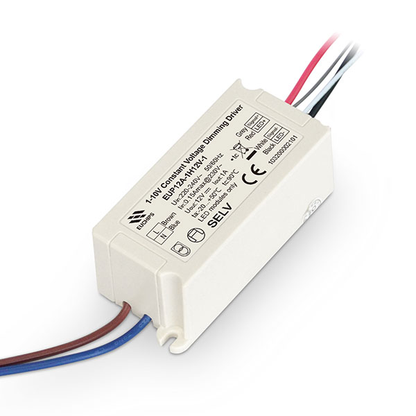 12W 12VDC 0/1-10V CV Driver EUP12A-1H12V-1