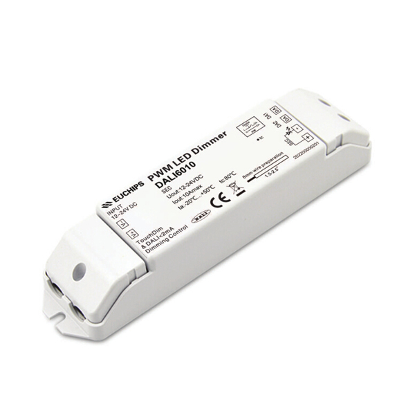 12-24VDC 10A*1ch PWM LED Dimmer DALI6010